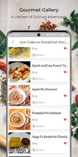 Low Calorie Recipes screenshot 3