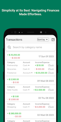 Wealth Wave: Expense Manager screenshot 1